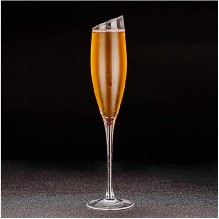 Verres à Flûte à Champagne en Cristal à Double Paroi, Classics Tulip Goblet, Tasses en Verre