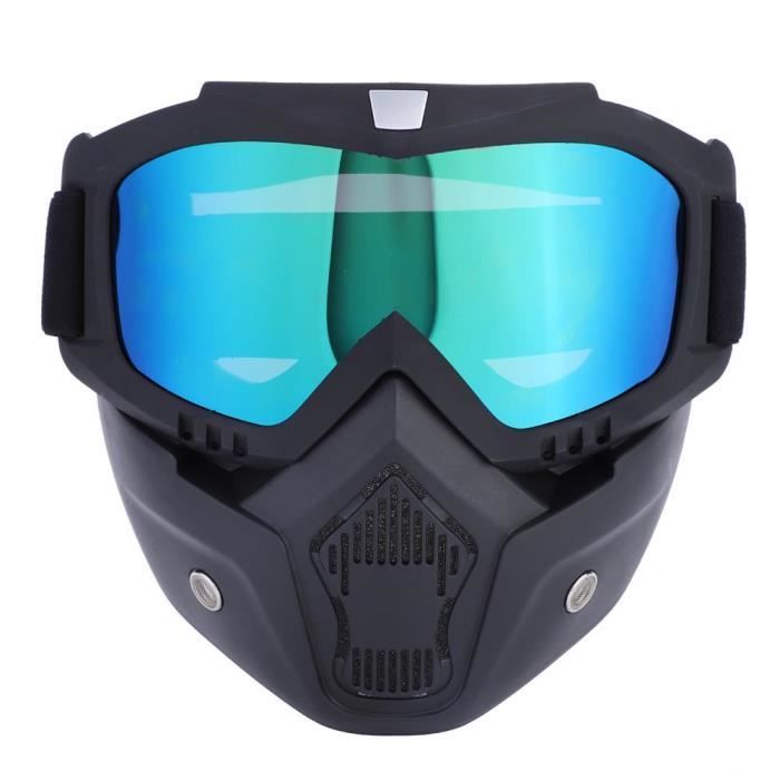 Masque facial cycliste long pour temps froid Black | Leroy Merlin