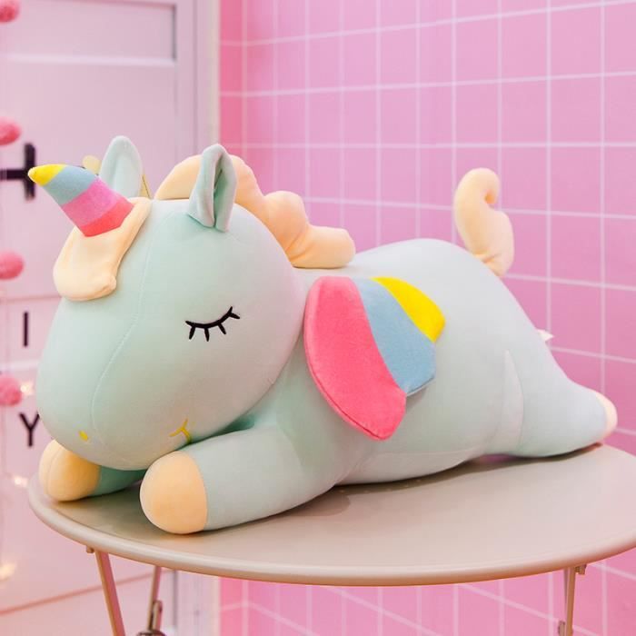 Poupée verte uniquement - 40 cm - Peluche licorne mignonne personnalisée,  Jouet de haute qualité, Cheval rose - Cdiscount Jeux - Jouets