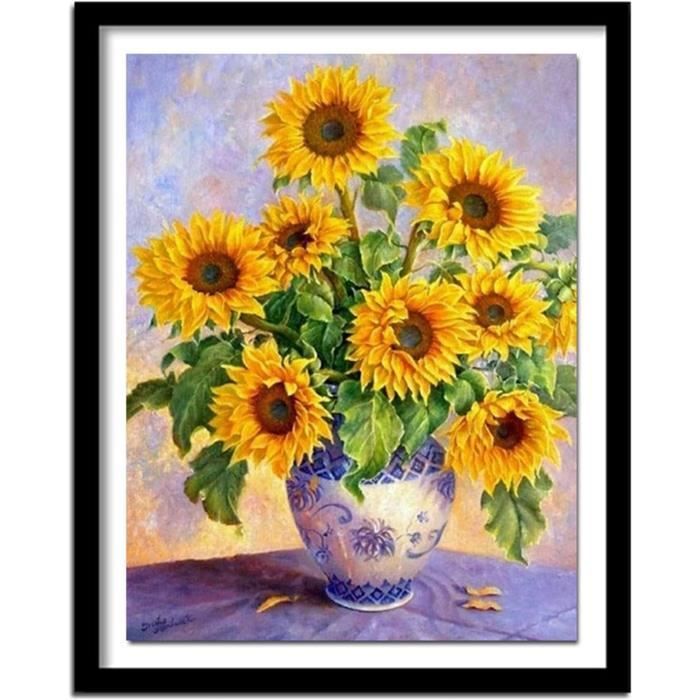 Broderie Diamant Tournesol | My Diamond Painting