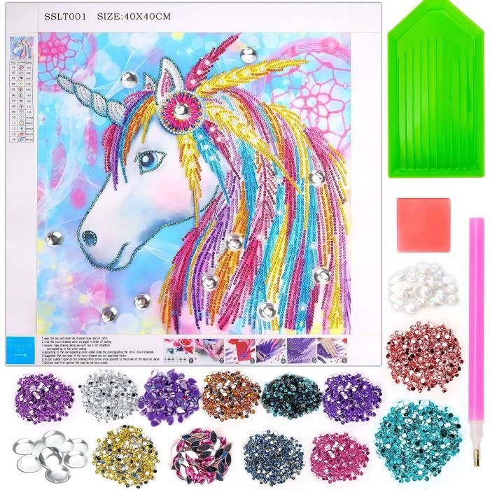 Cadeau Fille 8 9 10 11 12 13 Ans Diamond Painting, Peinture