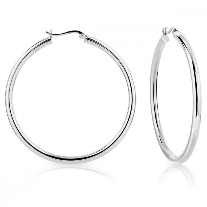 Boucles D'Oreilles Ambre Et Argent 925 - SilverAmber GL022 - Fait Main