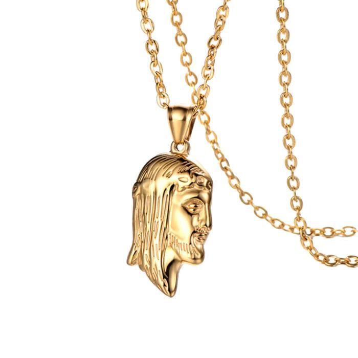 Pendentif Religieux Catholique Vintage En Métal – Occasion, Bon état Général