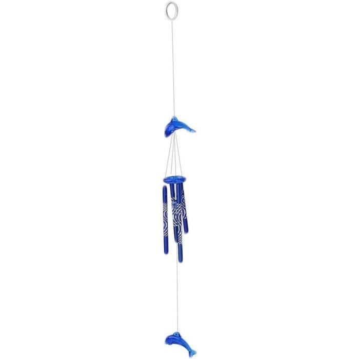 Carillon à Vent Métallique Extérieur - 12 Tubes Accordés, Diamètre 8,5 Cm, Longueur 60 Cm - Son Apaisant, Imperméable