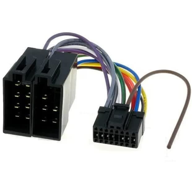 Câble ISO Pour Autoradio Pioneer AVH-X2700BT - Neuf Sous Blister 3 Ans Garantie