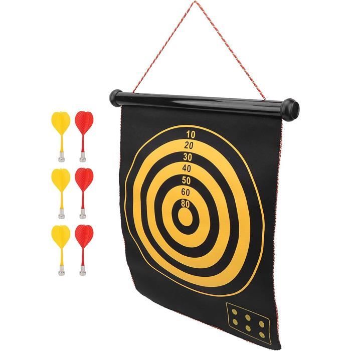 Cible de fléchettes magnétique de 38,1 cm avec impression double face