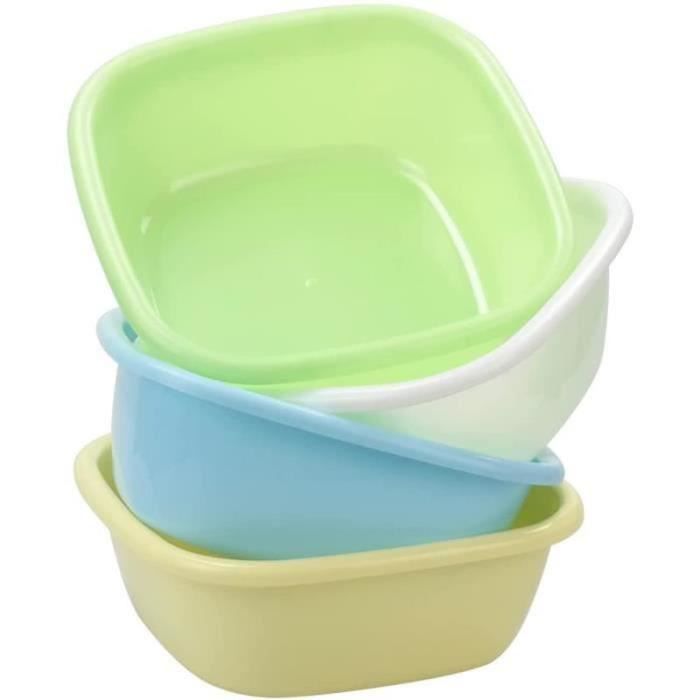 Ucake 11 L Rectangle Bassine Bassines Cuvette Grande, Plastique, 4 pack