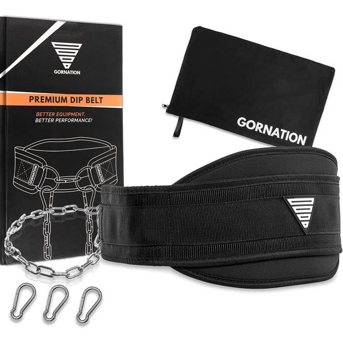Ceinture Lester Musculation Ceinture Lestée Avec Chaîne En Acier Pour Tractions, Traction, Haltérophilie, Squat Avec Chaîne Pour Homme Et Femme Ceinture De Lest Pour Traction