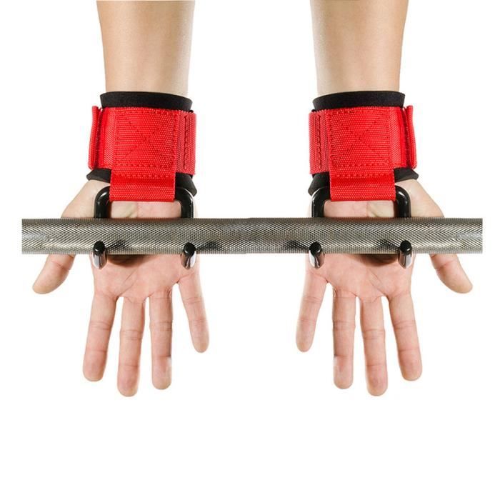 Accessoires Fitness - Red Hooks - Sangles réglables en acier - Lot de 2 ...