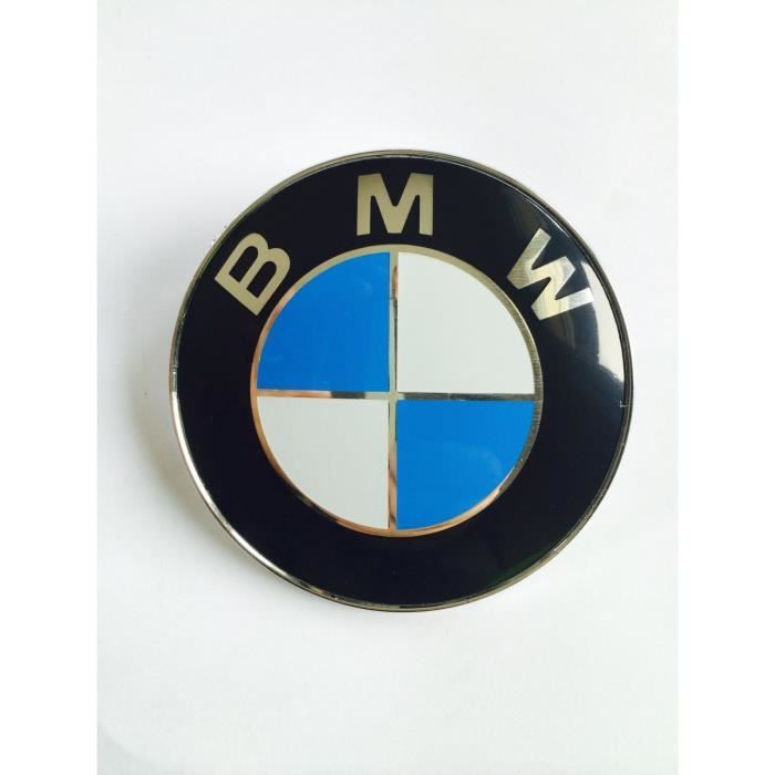 Logo badge Emblème BMW 74mm Coffre