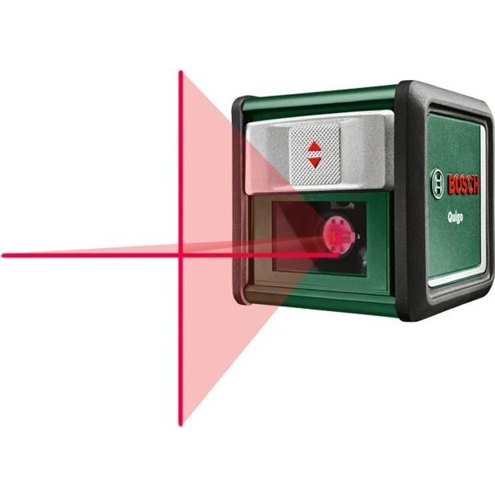 Laser lignes Bosch - Quigo - Auto-nivelant - 360° - 10m de portée