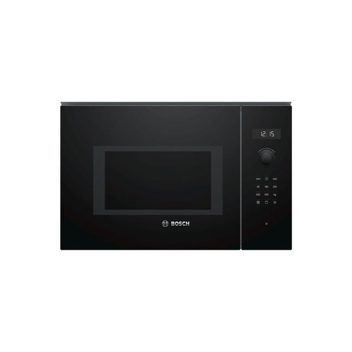 Bosch Serie | 6 BEL554MB0 Four micro-ondes grill intégrable 25 litres 900 Watt noir vulcano