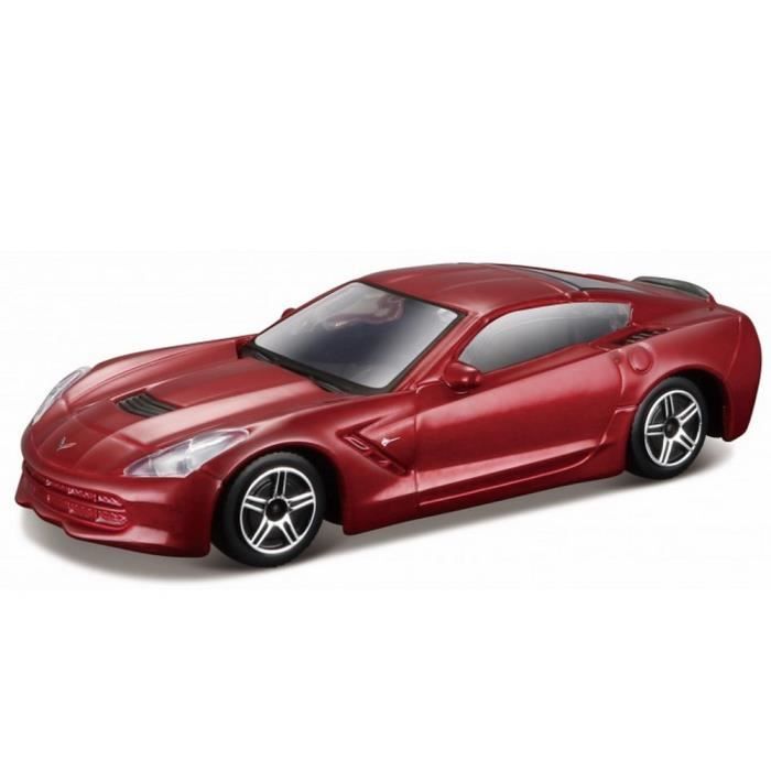 Modèle Réduit Chevrolet Corvette Stingray 1963 Rouge 1:43 Edicola - Neuf Sous Boîte