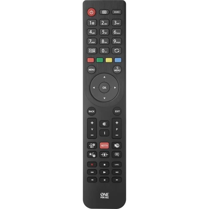 Télécommande Infrarouge De Rechange Pour Smart Tech TV 43FA10V3