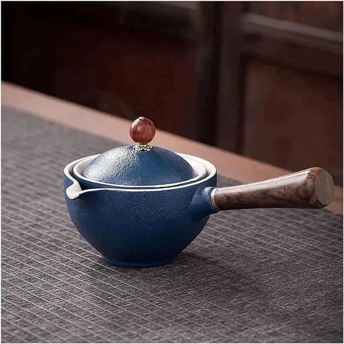 Théière Chinoise Noire Vintage en Céramique 240ML - Théière France Théière Chinoise Noire Vintage en Céramique 240ML - Théière France
