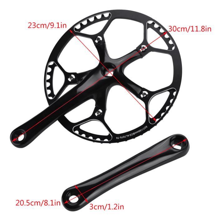 Pédalier Vélo En Alliage D'aluminium Noir – Compatible BB91, Pour BMX, VTT, Vélo De Route (68-73 Mm)