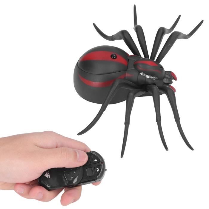 Comparer les prix de Fafeicy Bug télécommandé Araignée télécommandée Action réaliste Simulation élevée Araignée à télécommande facile à
