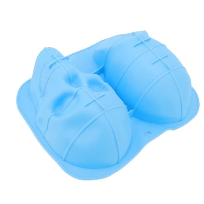 Moule En Silicone Halloween Tête De Mort Citrouille - Pour Décorations Gâteaux, Chocolat, Pâte Polymère - Résiste Au Four Et Micro-ondes - 12