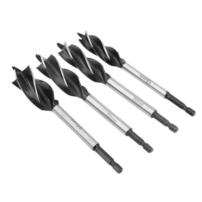 Foret Tarière Professionnel 40 Mm – Trépan Vis Sans Fin Acier Robuste – Perçage Précis Et Puissant Pour Terre, Bois Et Sols Moyens