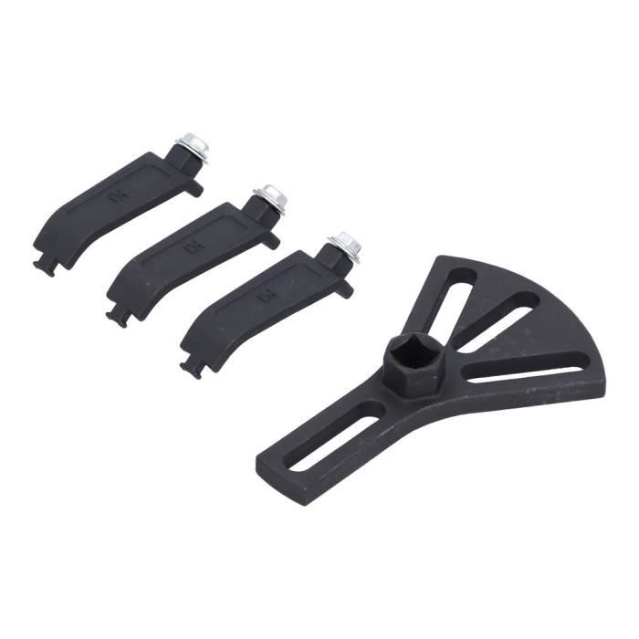 Kit 2 Outils Dépose Pompe à Carburant - Clé Réglable Universelle - Compatible Mercedes, BMW Et Autres - Acier Carbone