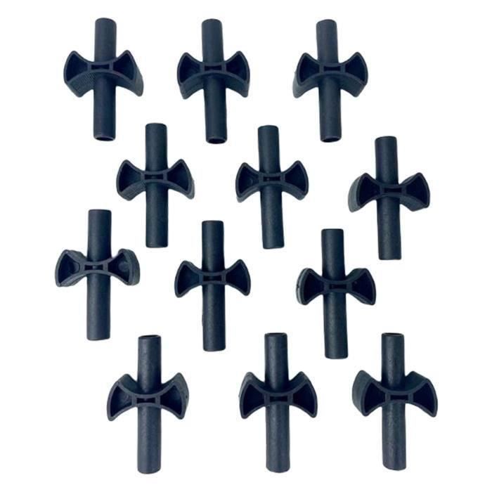 Kit De 12 Vis Galvanisées Pour Trampoline – Fixation Solide Avec Clé Incluse, Aussi Pour Tentes, Auvents Et Pergolas