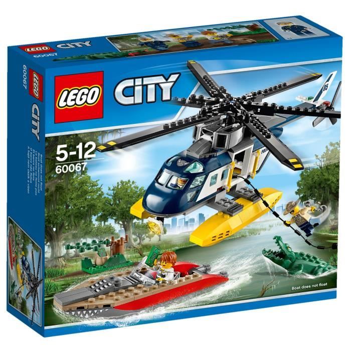 LEGO® City 60067 La Poursuite en Hélicoptère