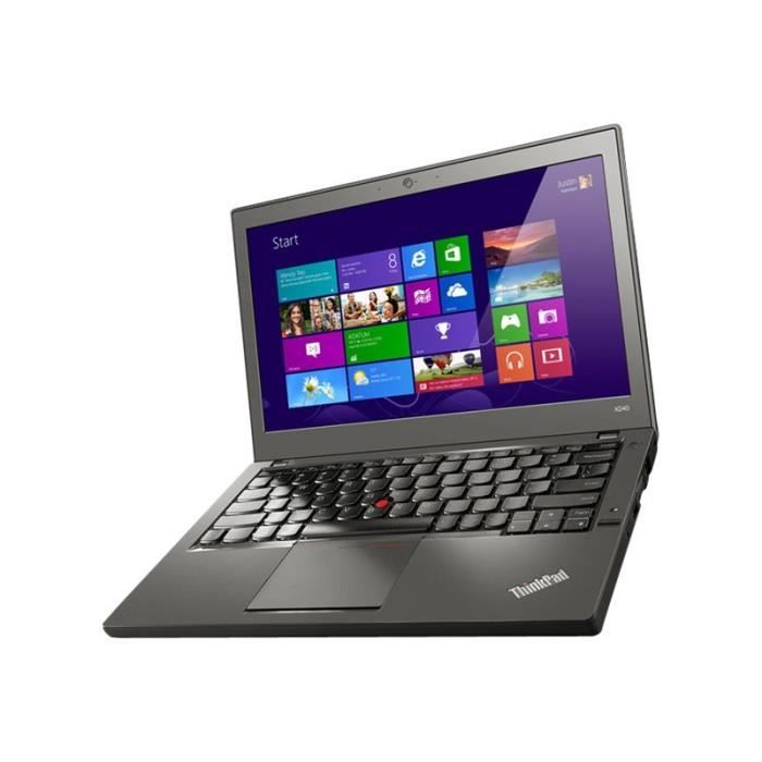 Achat PC Portable Lenovo ThinkPad X240 20AL Core i5 4210U - 1.7 GHz Win 7 Pro 64 bits (comprend Licence Windows 8,1 Pro 64 bits) 4 Go RAM 500 Go… pas cher