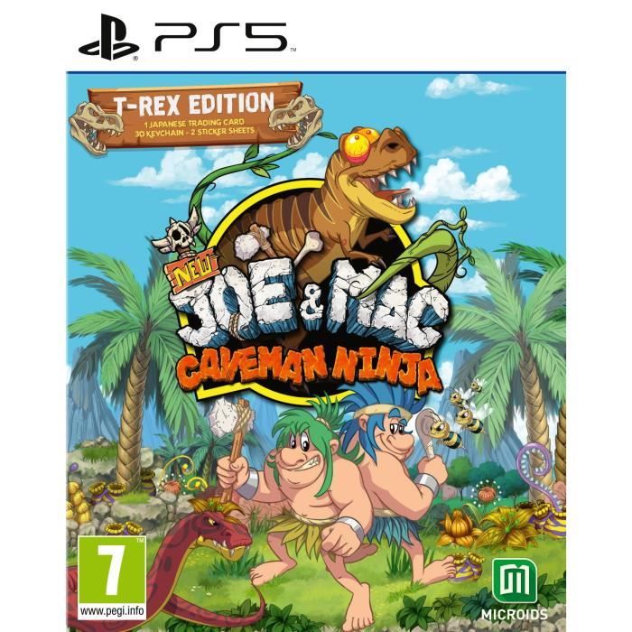 New Joe and Mac Caveman Ninja T Rex Edition Nintendo Switch - vue 8