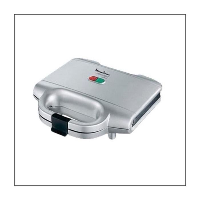 MOULINEX - Gril Panini - 700W - Ultracompact sandwich - silver - SM156140