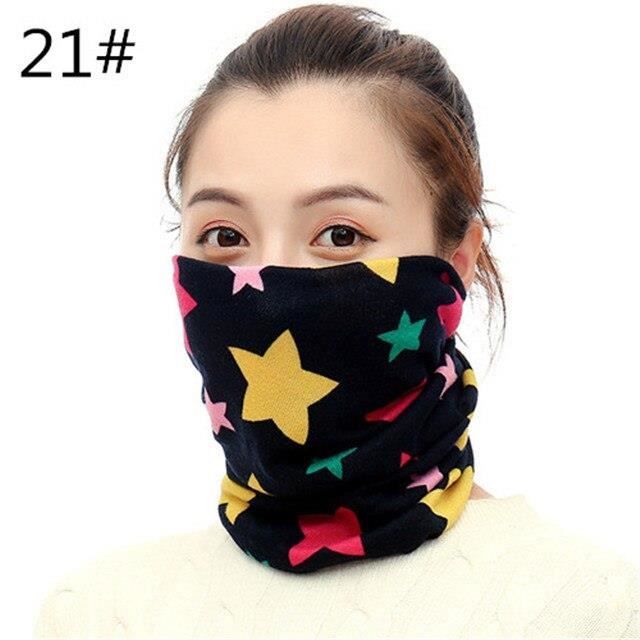 Cache-Cou Multifonctions Etoiles Gris - Foulard Tube Élastique 12 Façons De Porter