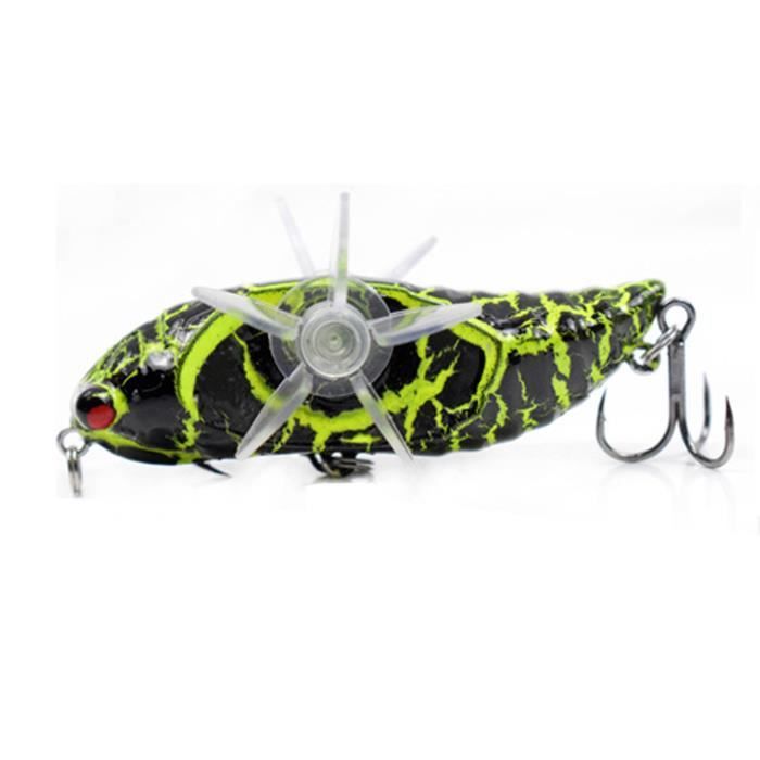 Lot de 10 Leurres de Pêche Souples avec Crochet Siple, Appâts de Pêche