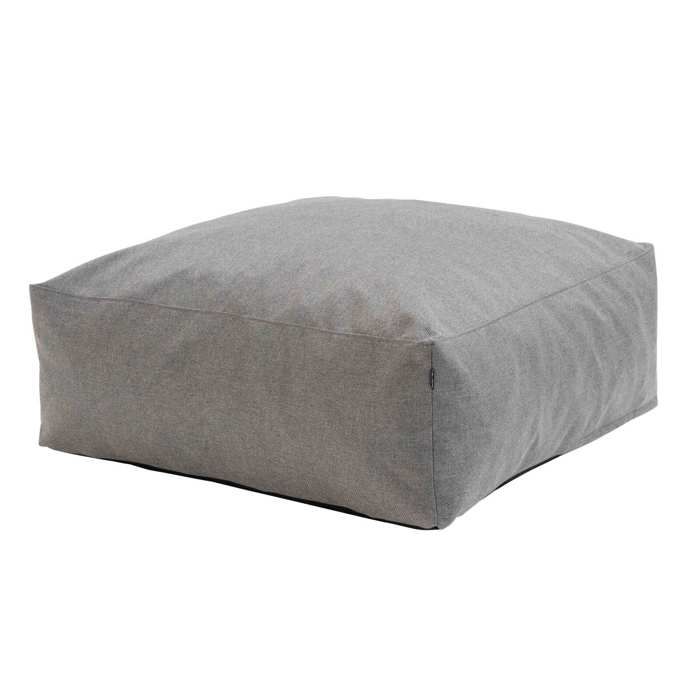 Pouf de jardin pour canapé modulable gris Mixi Oviala