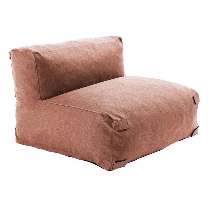 Fauteuil de jardin pour canapé modulable terracotta Mixi Oviala