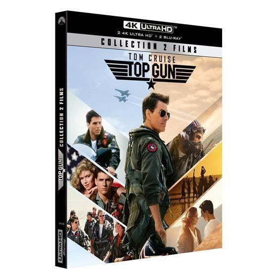 Paramount Coffret Top Gun, Top Gun Maverick Bluray 4K Ultra HD