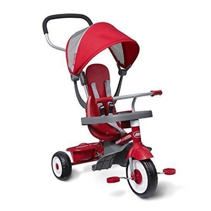 Radio Flyer Lil' Racers: Percy The Pony - Juguete de paseo para niños de 1 a 3 años, rojo