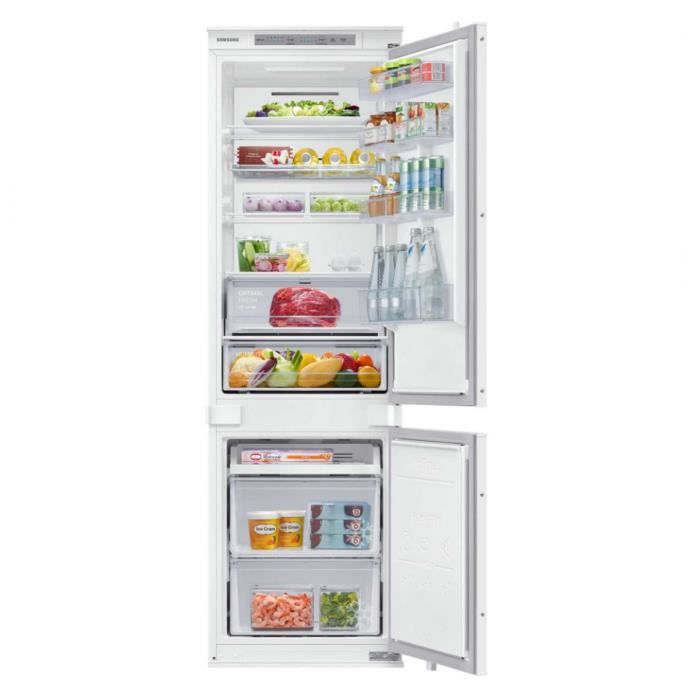 Samsung Réfrigérateur combiné intégrable à glissière 267l - BRB26605EWW