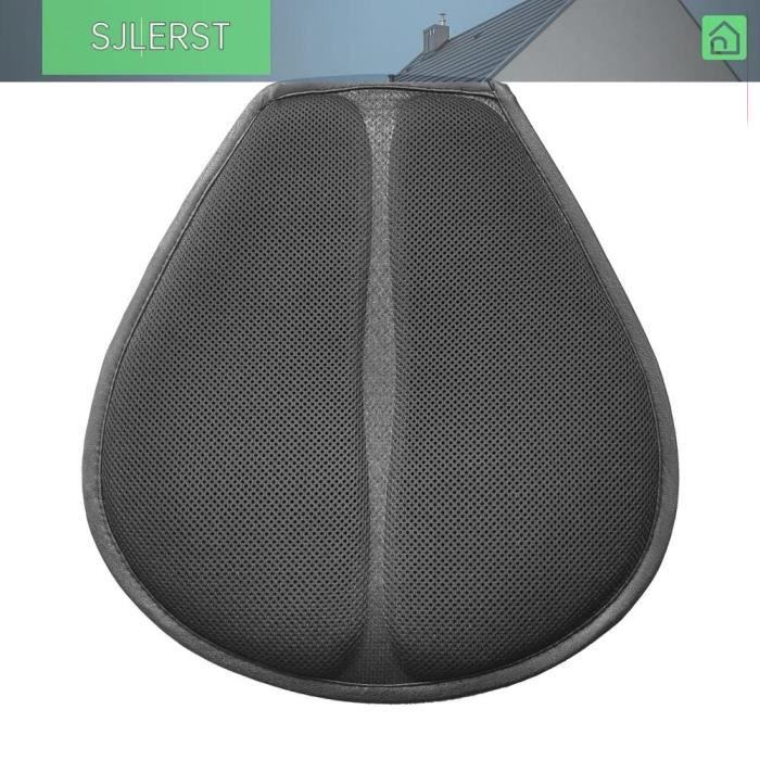 Coussin Moto Antidérapant - Siège Confortable 37.5x36cm Pour Longues Distances