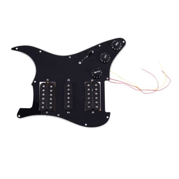 Dopro Pickguard Aluminium Anodisé Noir Pour Epiphone Les Paul - Protection Premium