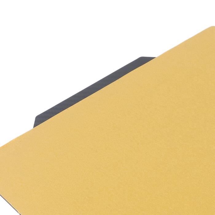 Plaque Impression 3D PET+PEI 220x220mm - Double Face Lisse/Texturée - Compatible Ender 3, Anet A8
