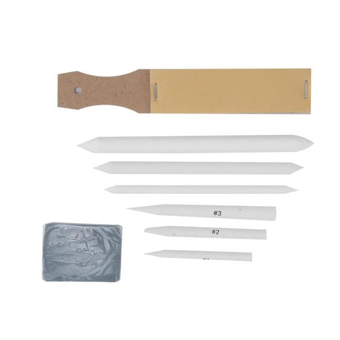 Kit De 25 Bâtonnets De Fusain DOITOOL - Pour Dessin Artistique, Croquis, Ombrages Et Lignes Fines