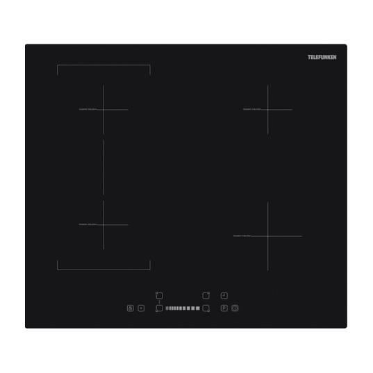 Plaque induction TK4IBR 4 foyers 4 booster Timer Slider - vue 2