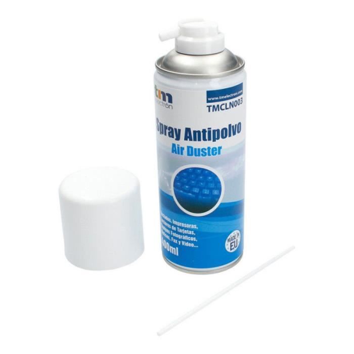 Bombe Air Sec 400 Ml - Dépoussiérant Pour PC, Clavier, Électronique - Nettoyage Sans Contact