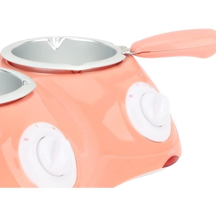 Pot à Fondue électrique Portable - Pour Chocolat, Fromage, Beurre, Avec Plateau Amovible, 220V, 25W
