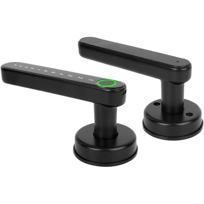 Cadenas à Digitales QIILU - Déverrouillage Par Digitale - Voyant