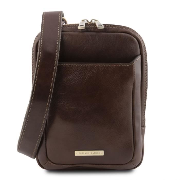 Sac Bandoulière TUSCANY LEATHER Isabella - Cuir Véritable, Modèle élégant Pour Femme