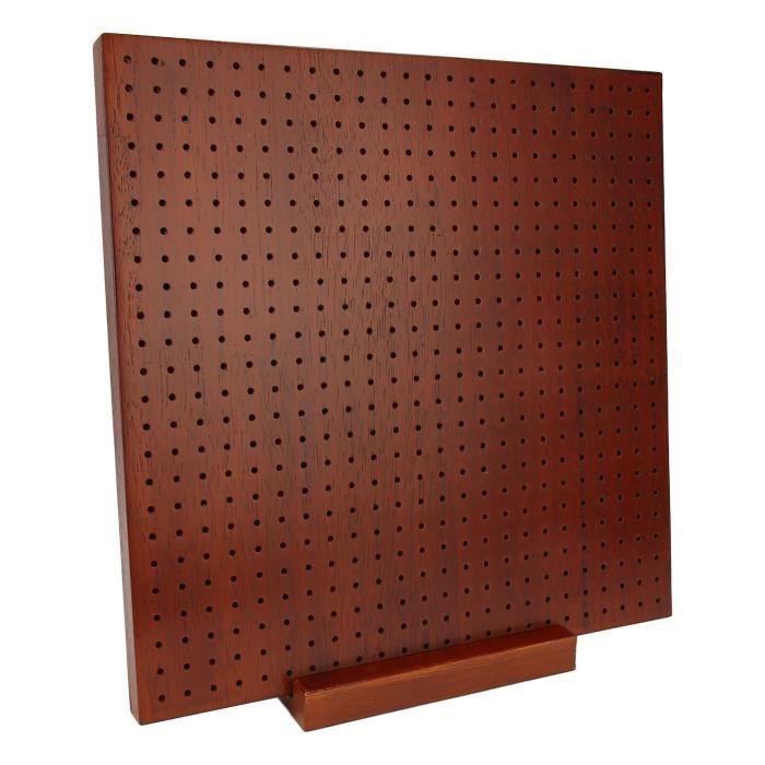 Planche De Blocage Pour Crochet - Pliable Avec 20 Tiges En Acier, Base En Bois | Pour Carrés Granny, Couvertures