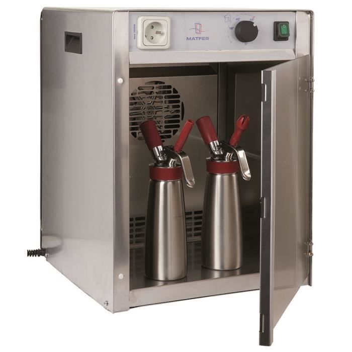 Comparer les prix de Mini-étuve professionnel. Carrosserie tout inox avec isolation.