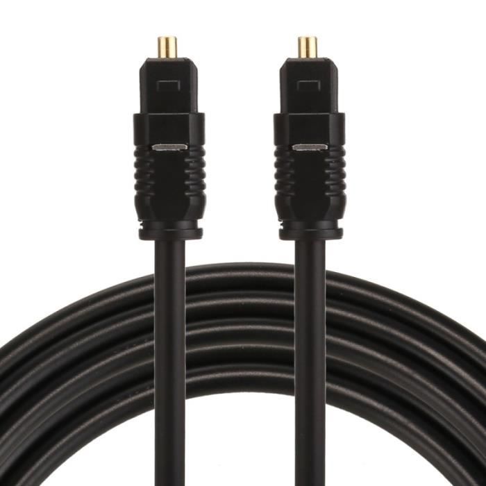 Wewoo - Câble or de fibre optique audio numérique, longueur de