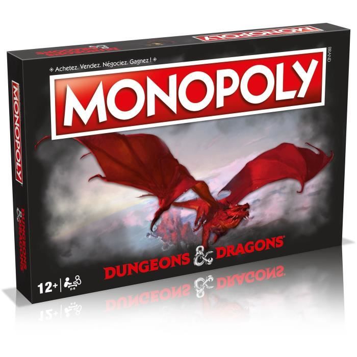 MONOPOLY - DUNGEONS & DRAGONS - Jeu de plateau