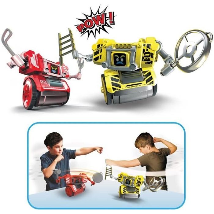 Pack de 2 robots de combat interactifs YCOO STREET KOMBAT avec détecteur de  mouvements pour toute la famille - Cdiscount Jeux - Jouets